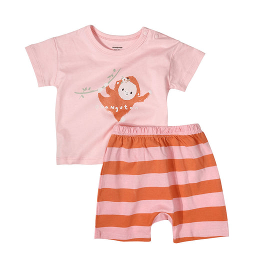 Conjunto Casual Unisex de Algodón: Playera y Shorts Estilo Western - Image 3