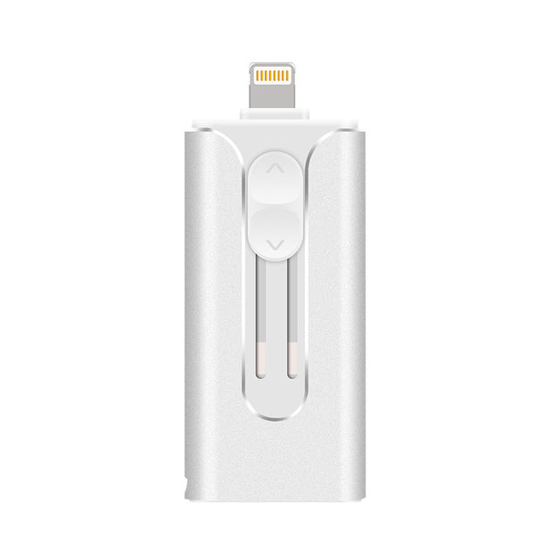 Memoria USB 3 en 1 de Metal para Android, Computadora y Dispositivos