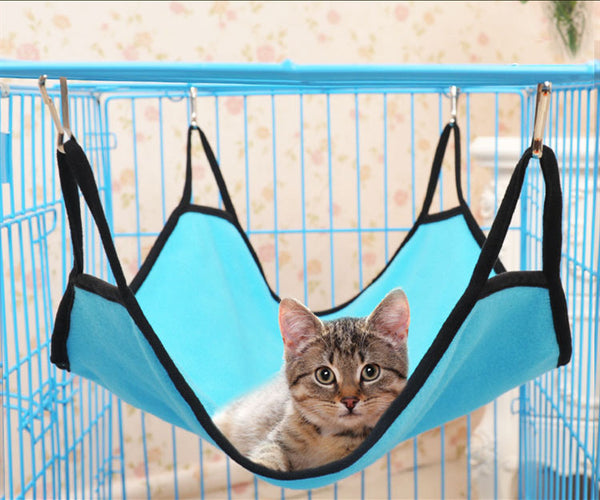 Hamaca Felina Doble Cara Four Seasons - Columpio Cómodo para Gatos