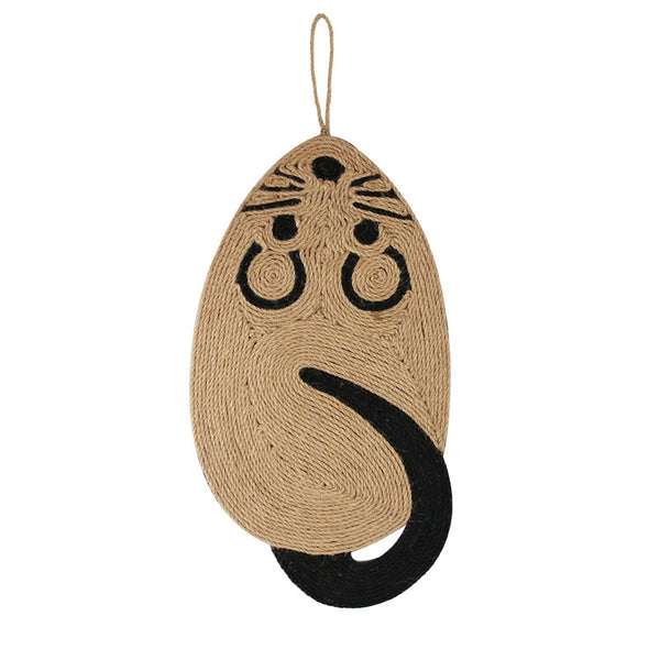 Rascador para Gatos con Diseño de Ratón en Sisal