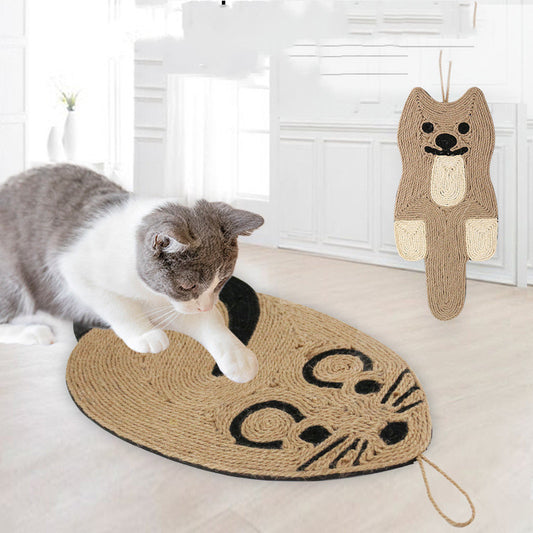 Rascador para Gatos con Diseño de Ratón en Sisal