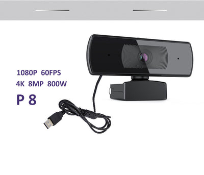 Cámara Web 4K con Autofoco y Micrófono Integrado para Computadora - Image 7