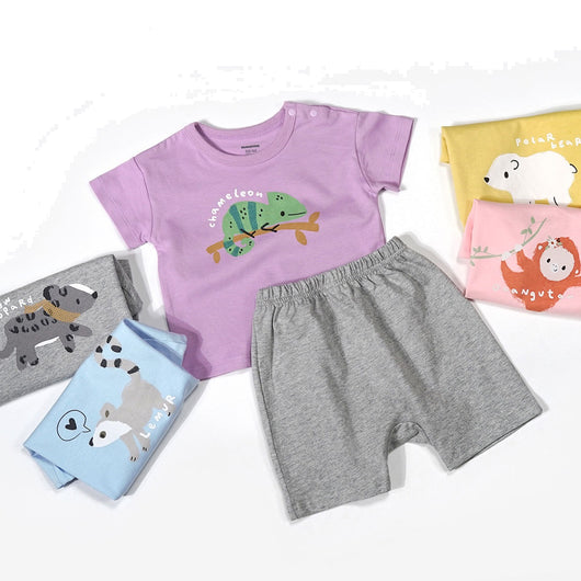 Conjunto Casual Unisex de Algodón: Playera y Shorts Estilo Western - Image 9