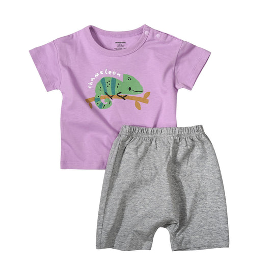 Conjunto Casual Unisex de Algodón: Playera y Shorts Estilo Western - Image 10