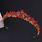 Tiara Infantil con Flores y Perlas para Damas de Honor