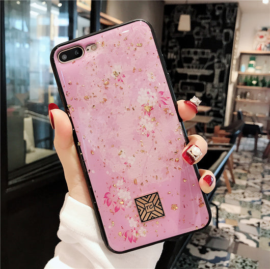 Funda de Celular con Lámina Dorada y Resina Epoxi Pintada - Image 18