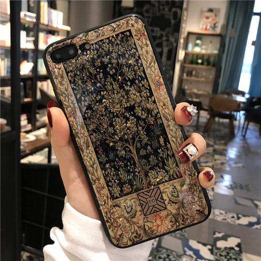 Funda de Celular con Lámina Dorada y Resina Epoxi Pintada - Image 6