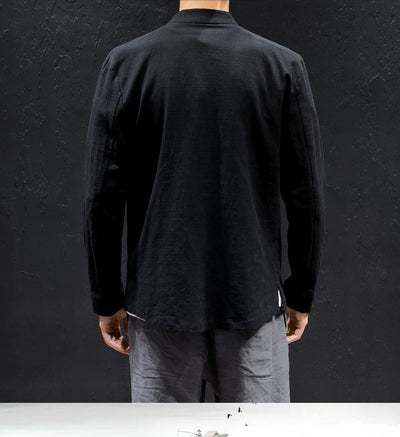 Camisa de Lino Oversized con Bordado Artesanal - Image 14
