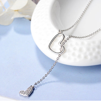 Collar Ajustable de Doble Amor con Cadena Corta - Image 10