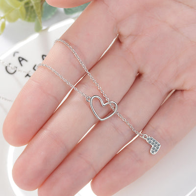 Collar Ajustable de Doble Amor con Cadena Corta - Image 9