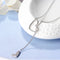 Collar Ajustable de Doble Amor con Cadena Corta