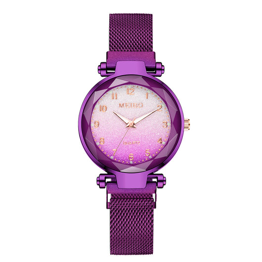 Reloj de Pulsera Mujer Cielo Estrellado con Cierre Magnético - Image 10