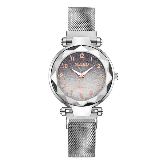 Reloj de Pulsera Mujer Cielo Estrellado con Cierre Magnético