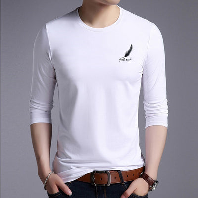 Camiseta Manga Larga Cuello Redondo para Hombre - Image 17