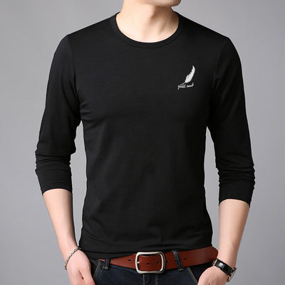 Camiseta Manga Larga Cuello Redondo para Hombre - Image 18