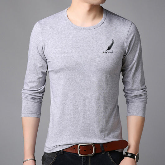 Camiseta Manga Larga Cuello Redondo para Hombre - Image 26