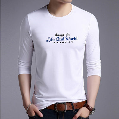 Camiseta Manga Larga Cuello Redondo para Hombre - Image 27