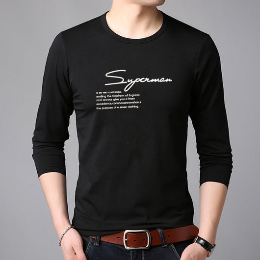 Camiseta Manga Larga Cuello Redondo para Hombre - Image 11