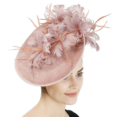 Tocado Elegante con Plumas para Festivales Ecuestres y Eventos Aristocráticos - Image 10