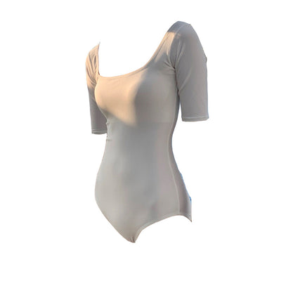 Traje de Baño Enterizo Elegante Blanco y Negro para Mujer - Image 3
