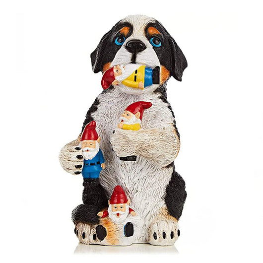 Decoración de Jardín Enano: Gato y Perro Traviesos - Image 5