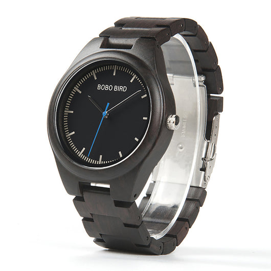 Reloj para Hombre en Madera Maciza - Estilo Natural y Sofisticado - Image 6