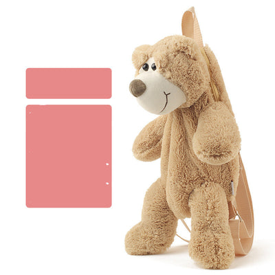 Mochila Casual con Peluche Integrado - Image 7
