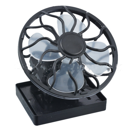 Ventilador Solar Portátil para Viajes, Camping y Pesca con Panel Enfriador - Image 11