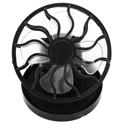 Ventilador Solar Portátil para Viajes, Camping y Pesca con Panel Enfriador - Image 4