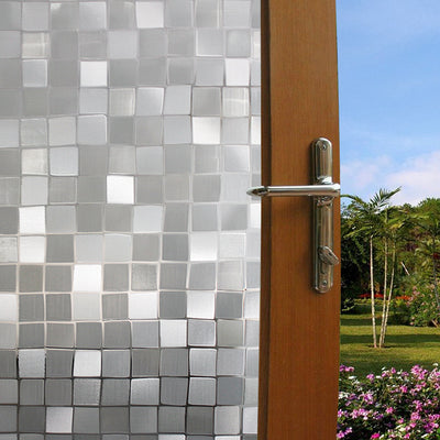 Película Esmerilada Autoadhesiva para Baño - Protección Solar sin Pegamento - Image 12