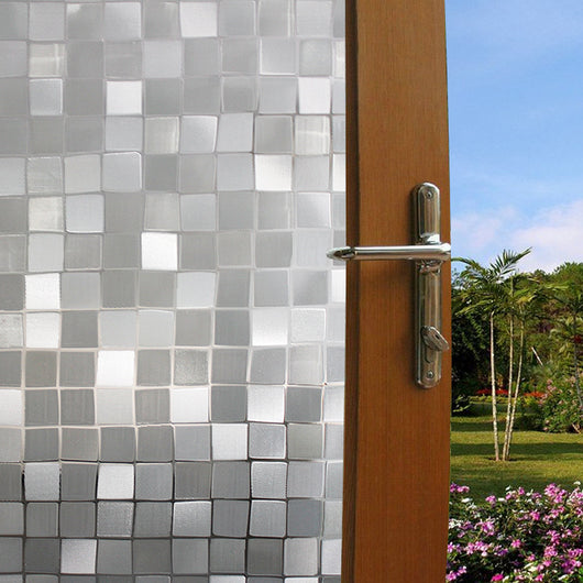 Película Esmerilada Autoadhesiva para Baño - Protección Solar sin Pegamento - Image 12