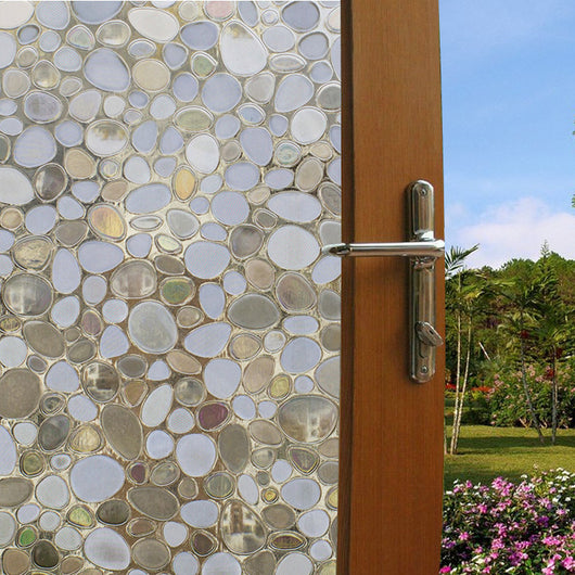 Película Esmerilada Autoadhesiva para Baño - Protección Solar sin Pegamento - Image 9