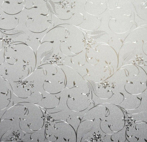 Película Esmerilada Autoadhesiva para Baño - Protección Solar sin Pegamento - Image 2