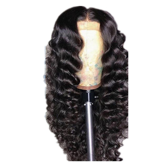 Peluca Rizada Textura Africana Volumen Medio Largo - Cabello Natural