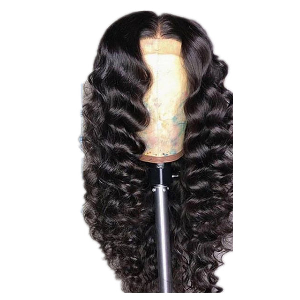Peluca Rizada Textura Africana Volumen Medio Largo - Cabello Natural