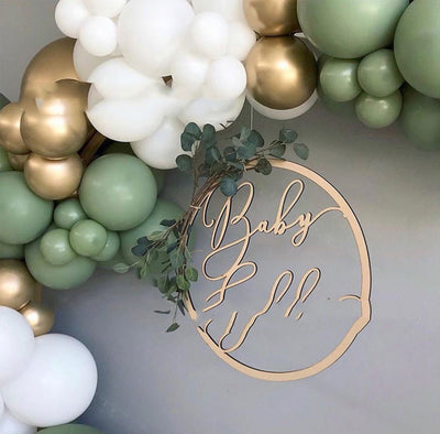 Paquete de Globos Retro Verde Platinum para Bodas y Fiestas - Image 9