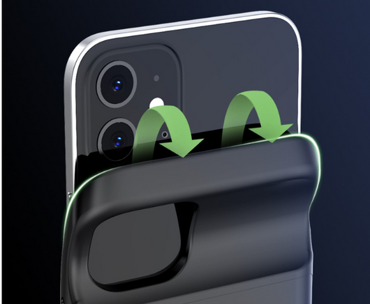 Batería Portátil Ultra Delgada TPU con Clip Trasero Inalámbrico - Image 6
