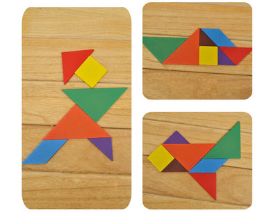 Rompecabezas Tangram Educativo de Colores Pequeño - Image 9