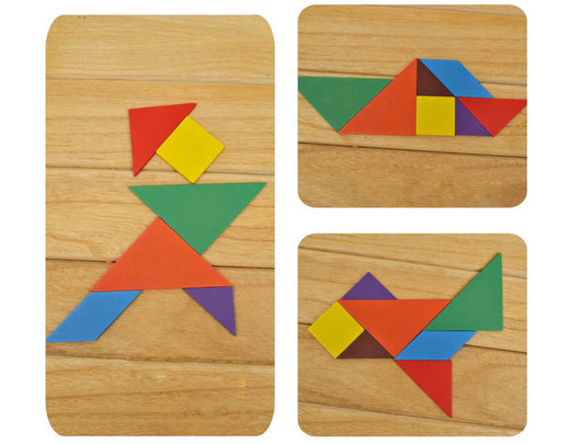 Rompecabezas Tangram Educativo de Colores Pequeño - Image 4