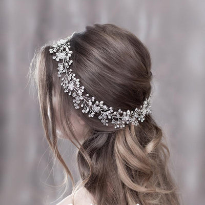Diadema Artesanal de Strass en Oro y Plata - Image 9