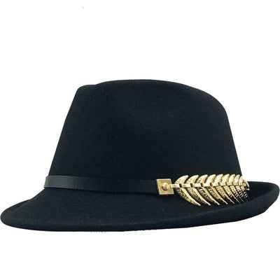 Sombrero Retro Jazz Británico con Decoración de Cinturón Espiga - Image 7
