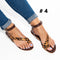 Sandalias Planas para Mujer con Hebilla Ajustable - Comodidad Casual