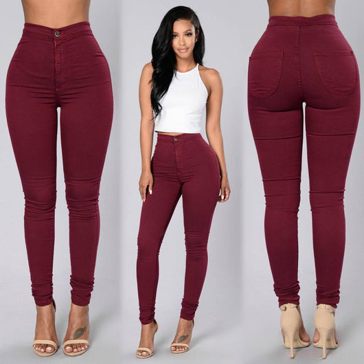 Leggins Elásticos Premium de Cintura Alta - Pantalones Ajustados de Colores Candy - Image 8