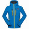 Chaqueta Soft Shell Impermeable para Camping y Senderismo Otoño-Invierno