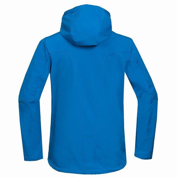 Chaqueta Soft Shell Impermeable para Camping y Senderismo Otoño-Invierno