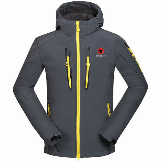 Chaqueta Soft Shell Impermeable para Camping y Senderismo Otoño-Invierno - Image 5