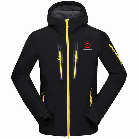 Chaqueta Soft Shell Impermeable para Camping y Senderismo Otoño-Invierno - Image 4
