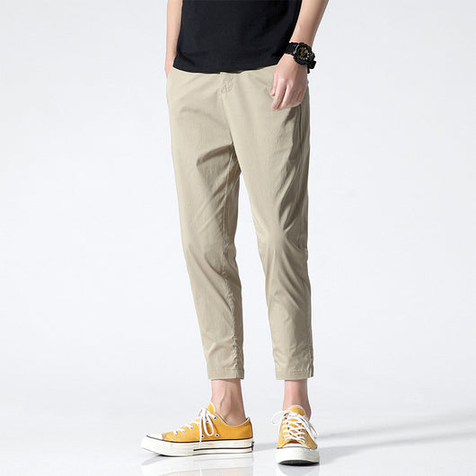 Pantalones Cortos Coreanos Holgados de Verano para Hombre - Corte Tobillero Trendy - Image 7