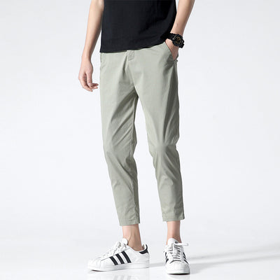 Pantalones Cortos Coreanos Holgados de Verano para Hombre - Corte Tobillero Trendy - Image 9