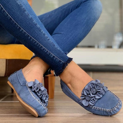 Zapatos Casuales Cómodos para Mujer con Diseño de Flores Veraniegas - Image 10